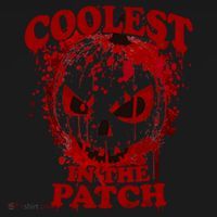 Blood Splatter Coolest Pumpkin In The Patch Bloody Halloween Meaningful Gift Ornament thumb 1