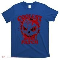Blood Splatter Coolest Pumpkin In The Patch Bloody Halloween Meaningful Gift T-Shirt thumb 0