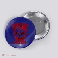 Blood Splatter Coolest Pumpkin In The Patch Bloody Halloween Meaningful Gift Button thumb 0