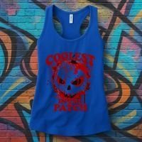 Blood Splatter Coolest Pumpkin In The Patch Bloody Halloween Meaningful Gift Women's Tank Top thumb 3