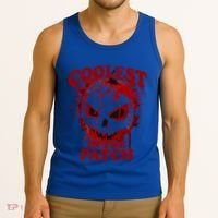 Blood Splatter Coolest Pumpkin In The Patch Bloody Halloween Meaningful Gift Tank Top thumb 3