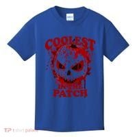 Blood Splatter Coolest Pumpkin In The Patch Bloody Halloween Meaningful Gift Kids T-Shirt thumb 0