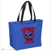 Blood Splatter Coolest Pumpkin In The Patch Bloody Halloween Meaningful Gift Tote Bag thumb 2