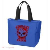 Blood Splatter Coolest Pumpkin In The Patch Bloody Halloween Meaningful Gift Tote Bag thumb 3