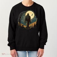 Bigfoot Sasquatch Cool Yeti Halloween Women's Sweatshirt thumb 0