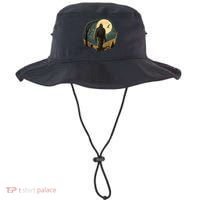 Bigfoot Sasquatch Cool Yeti Halloween Bucket Hat thumb 0