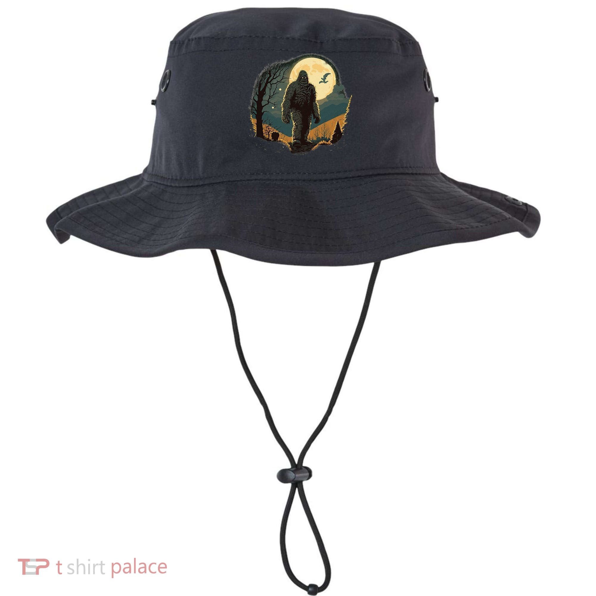 Bigfoot Sasquatch Cool Yeti Halloween Bucket Hat