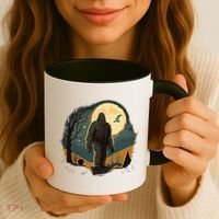 Bigfoot Sasquatch Cool Yeti Halloween Coffee Mug thumb 3