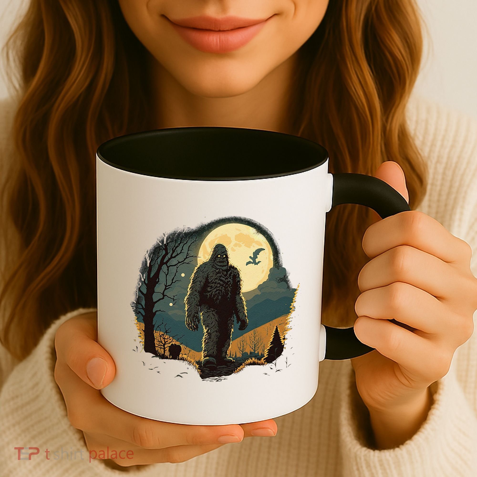 Bigfoot Sasquatch Cool Yeti Halloween Coffee Mug