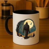 Bigfoot Sasquatch Cool Yeti Halloween Coffee Mug thumb 4