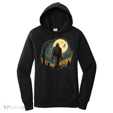 Bigfoot Sasquatch Cool Yeti Halloween Women's Hoodie