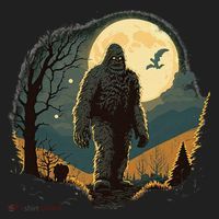 Bigfoot Sasquatch Cool Yeti Halloween Hat thumb 2