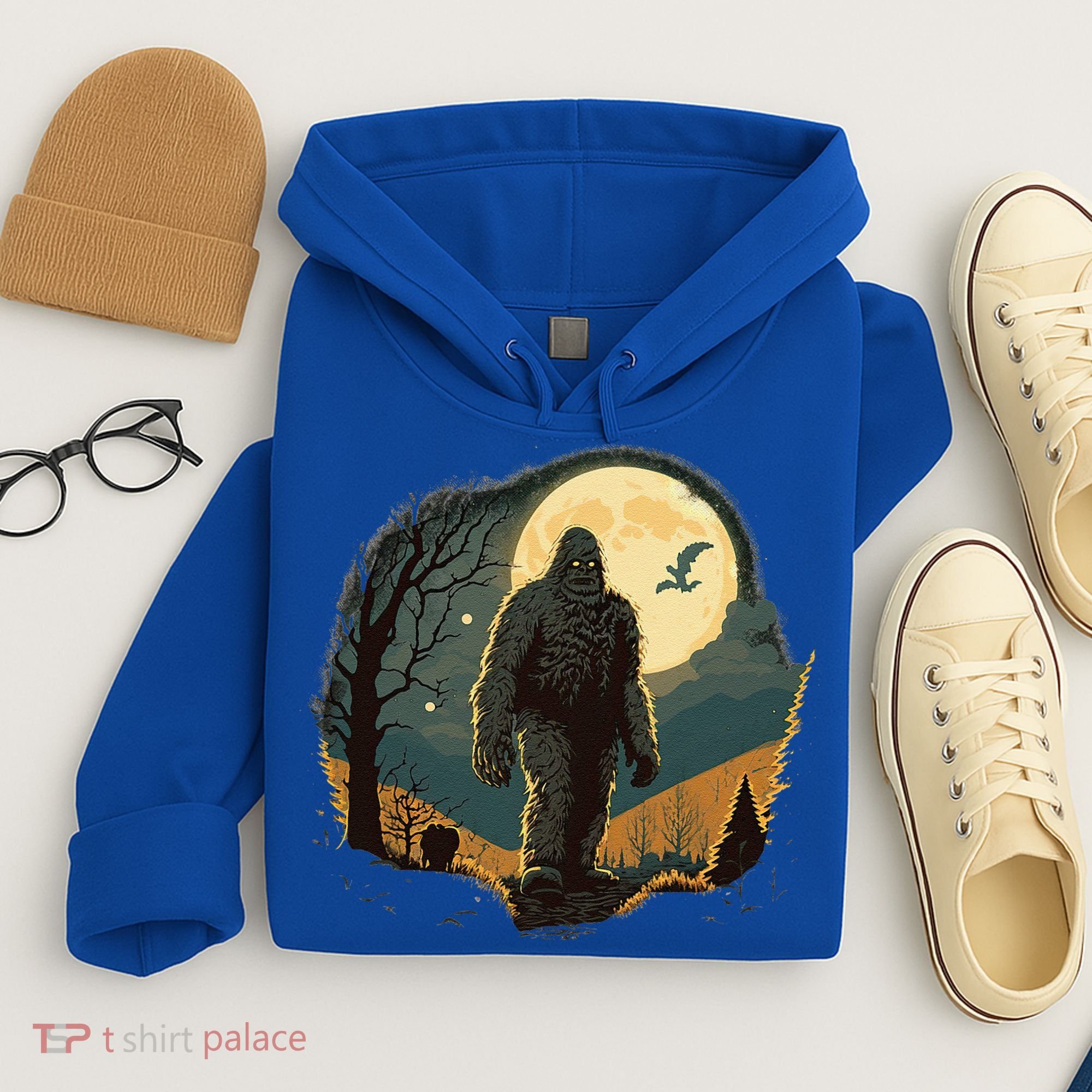 Bigfoot Sasquatch Cool Yeti Halloween Hoodie