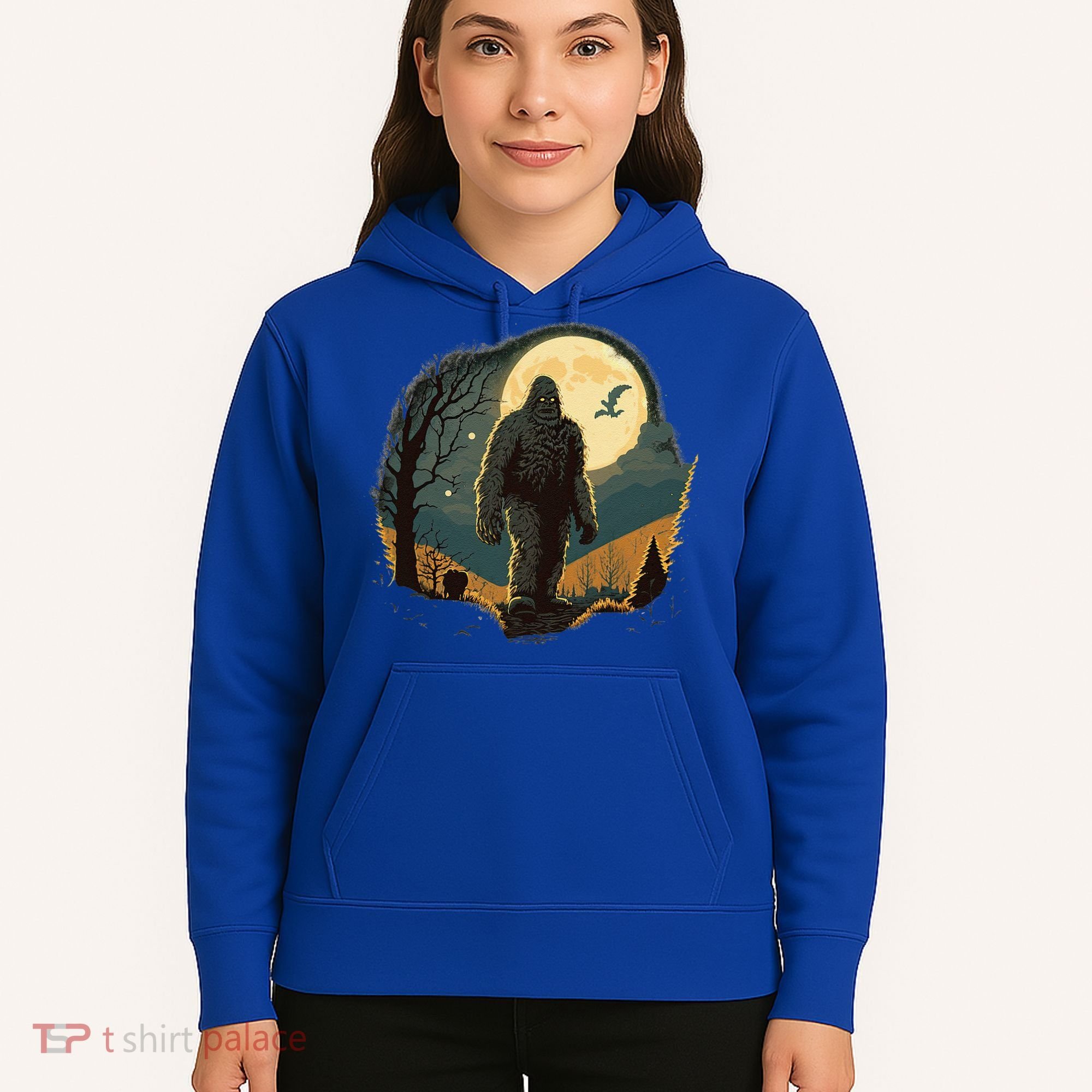 Bigfoot Sasquatch Cool Yeti Halloween Hoodie