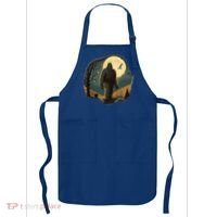 Bigfoot Sasquatch Cool Yeti Halloween Apron thumb 0