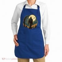 Bigfoot Sasquatch Cool Yeti Halloween Apron thumb 2