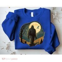 Bigfoot Sasquatch Cool Yeti Halloween Sweatshirt thumb 2