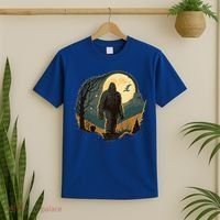 Bigfoot Sasquatch Cool Yeti Halloween T-Shirt thumb 2