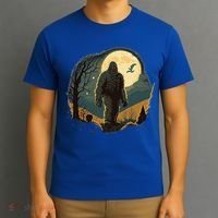 Bigfoot Sasquatch Cool Yeti Halloween T-Shirt thumb 3