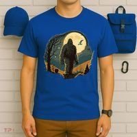 Bigfoot Sasquatch Cool Yeti Halloween T-Shirt thumb 6