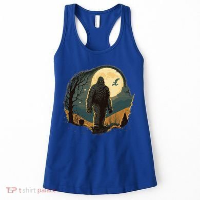 Bigfoot Sasquatch Cool Yeti Halloween Women's Tank Top