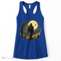 Bigfoot Sasquatch Cool Yeti Halloween Women's Tank Top thumb 0