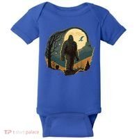 Bigfoot Sasquatch Cool Yeti Halloween Baby Bodysuit thumb 0