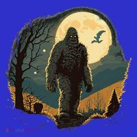 Bigfoot Sasquatch Cool Yeti Halloween Baby Bodysuit thumb 2
