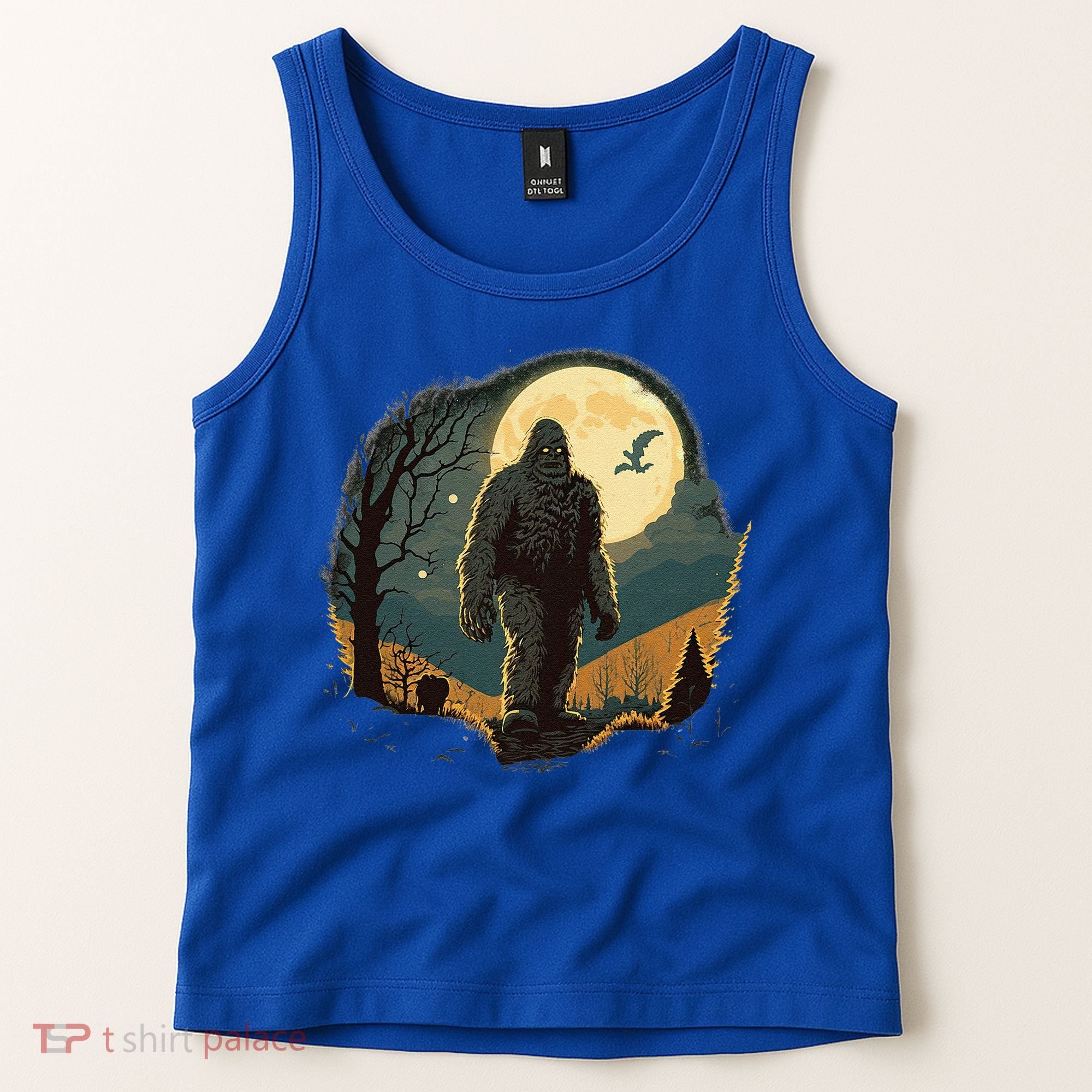 Bigfoot Sasquatch Cool Yeti Halloween Tank Top
