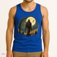 Bigfoot Sasquatch Cool Yeti Halloween Tank Top thumb 3