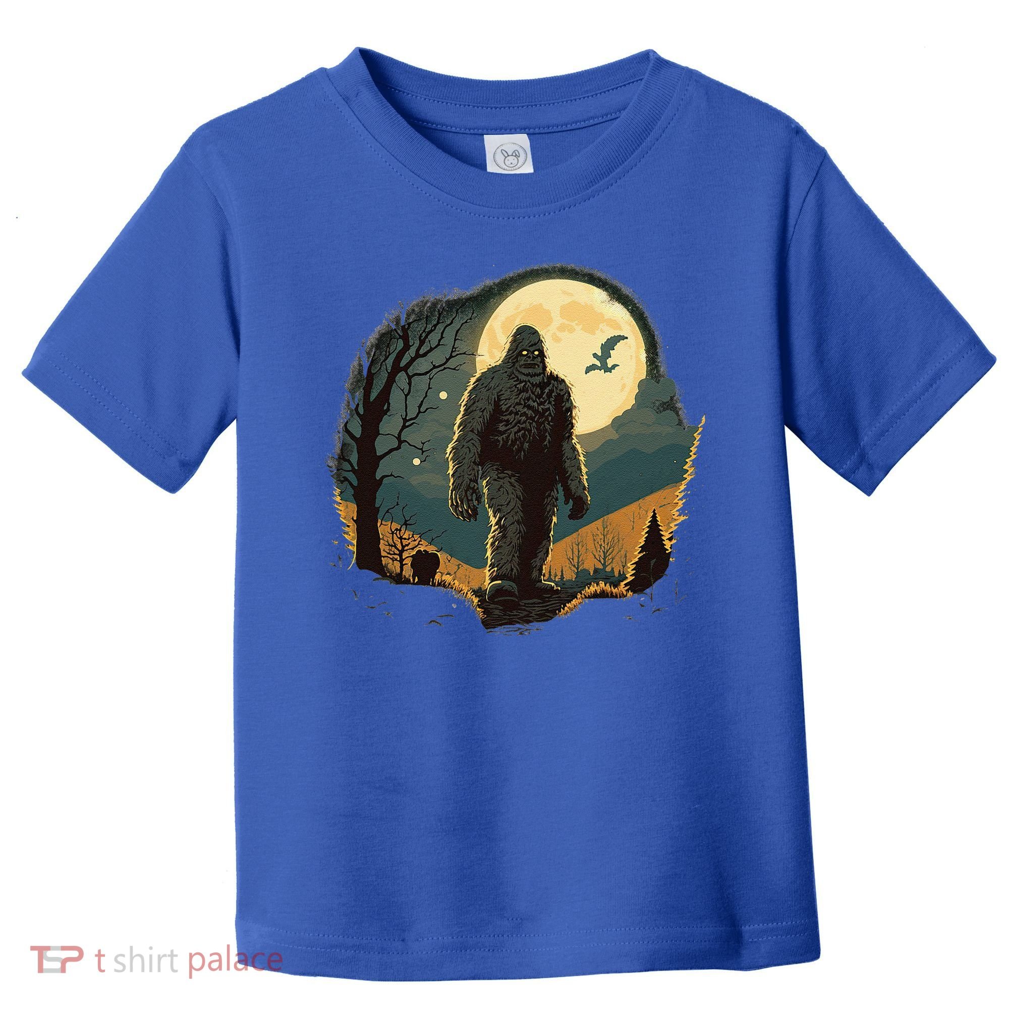 Bigfoot Sasquatch Cool Yeti Halloween Toddler T-Shirt