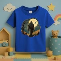 Bigfoot Sasquatch Cool Yeti Halloween Toddler T-Shirt thumb 3