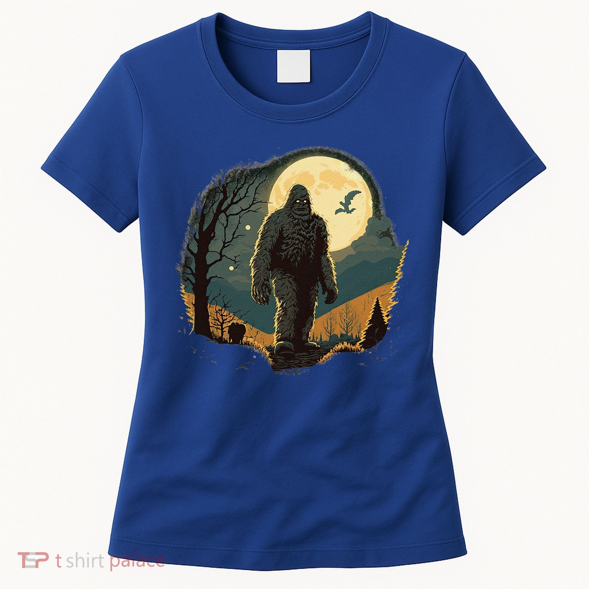 Bigfoot Sasquatch Cool Yeti Halloween Women's T-Shirt