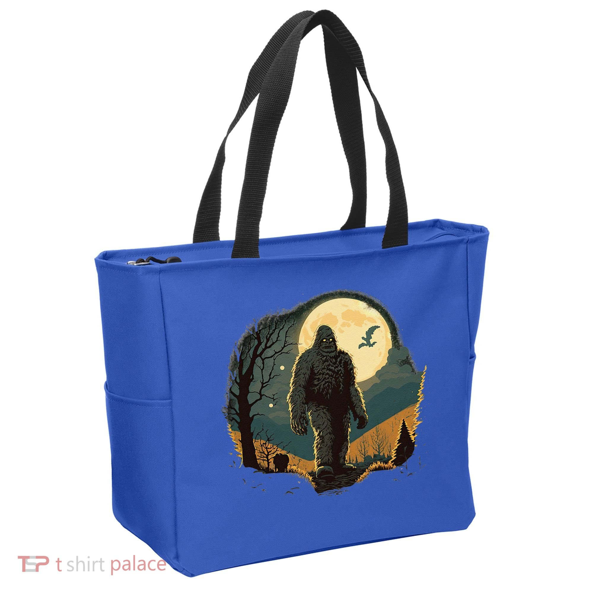 Bigfoot Sasquatch Cool Yeti Halloween Tote Bag