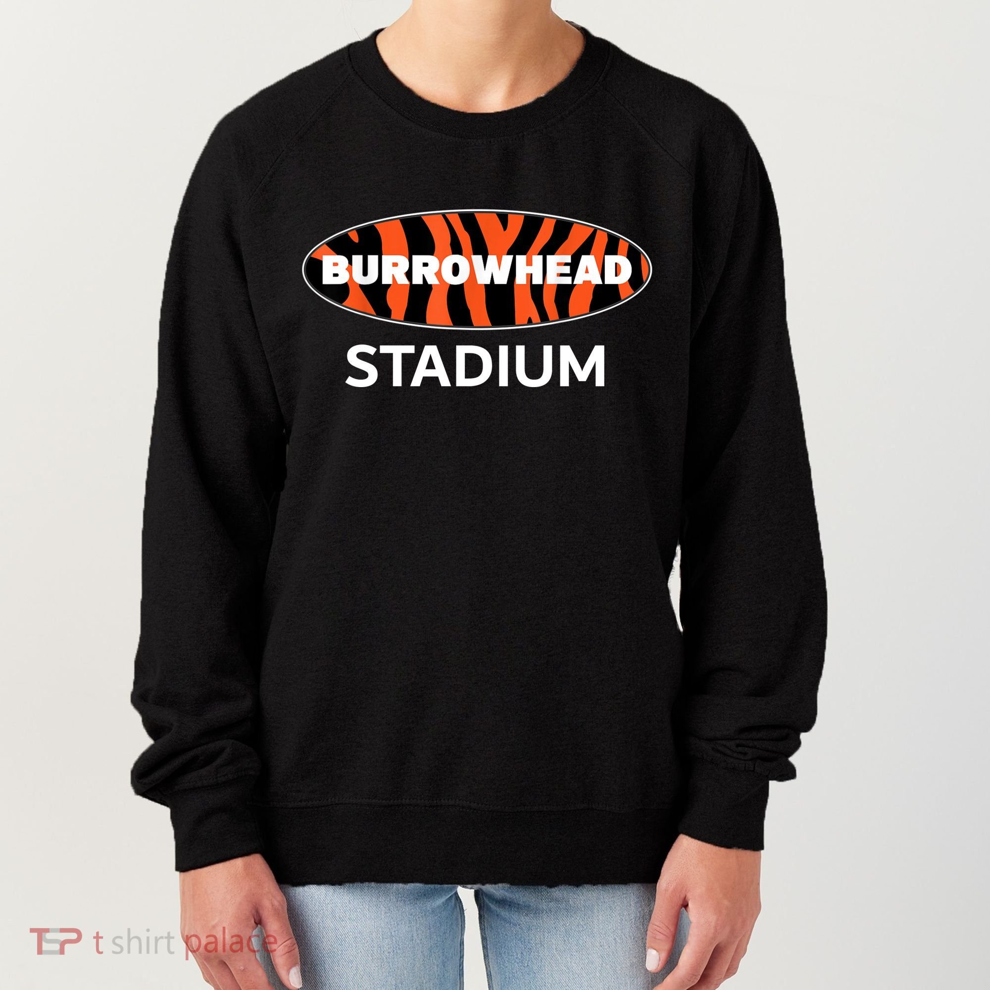 Burrowhead Stadium Cincinnati Football Women's Sweatshirt