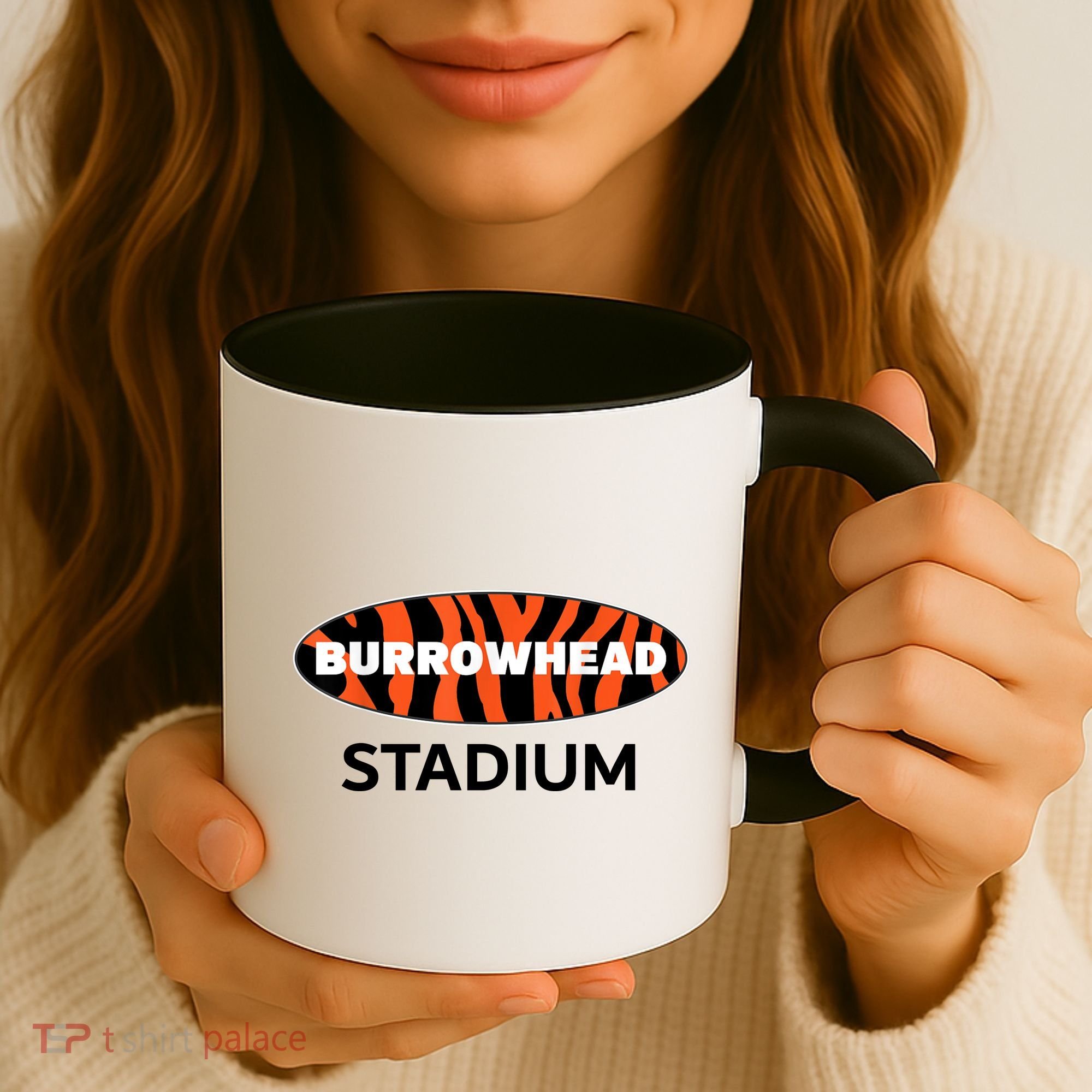Burrowhead Stadium Cincinnati Football Coffee Mug