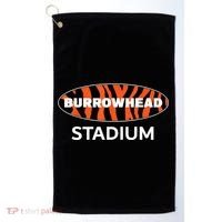Burrowhead Stadium Cincinnati Football Golf Towel thumb 0