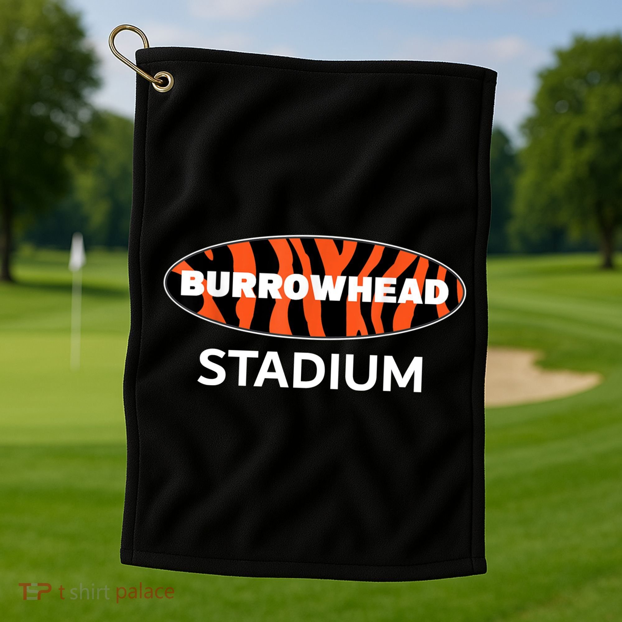 Burrowhead Stadium Cincinnati Football Golf Towel
