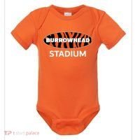Burrowhead Stadium Cincinnati Football Baby Bodysuit thumb 0