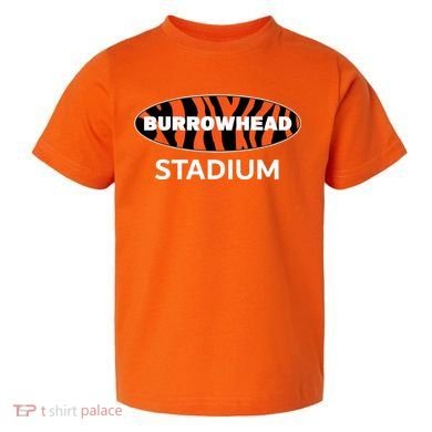 Burrowhead Stadium Cincinnati Football Toddler T-Shirt