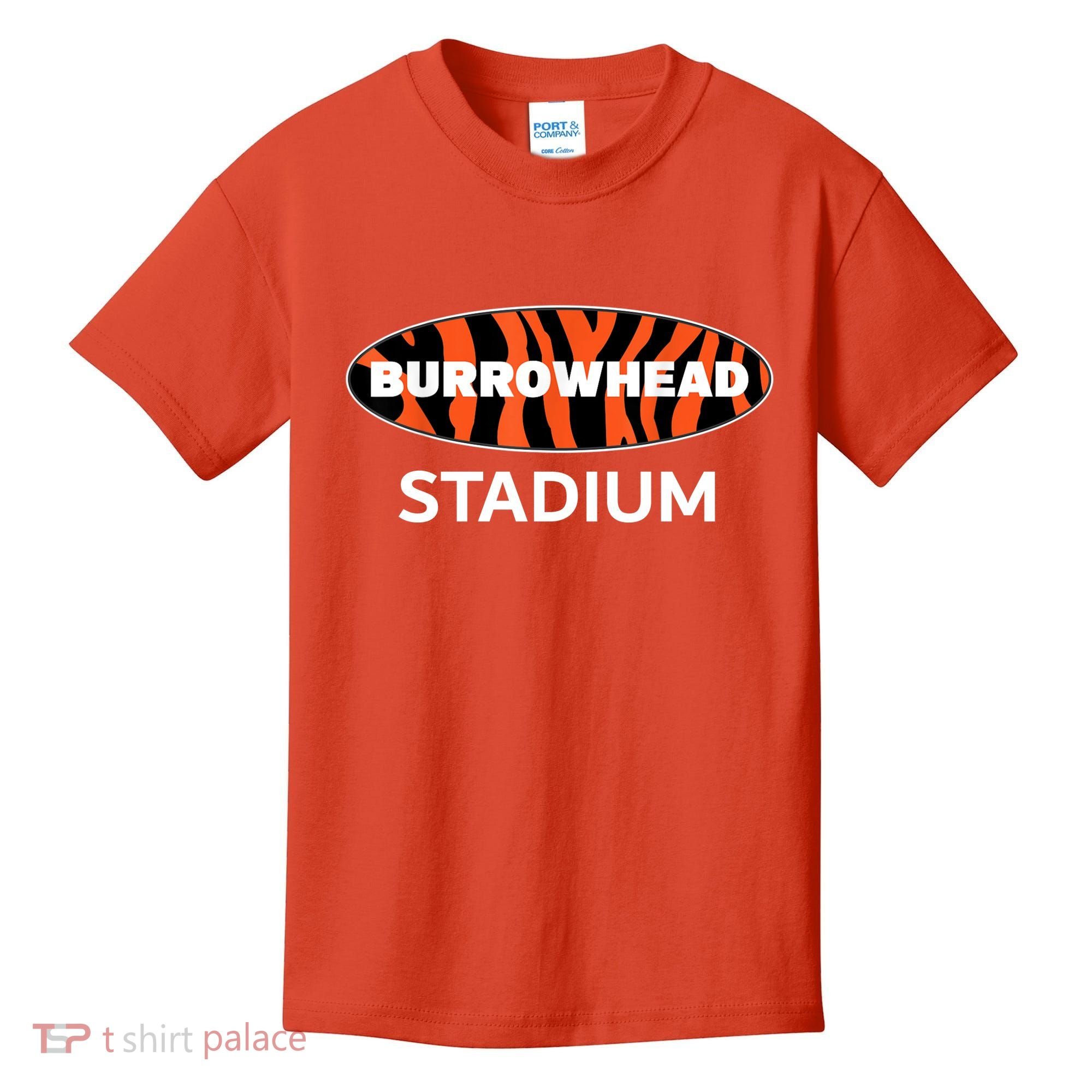 Burrowhead Stadium Cincinnati Football Kids T-Shirt