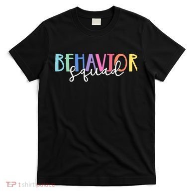 Behavior Squad Colorful Therapist T-Shirt