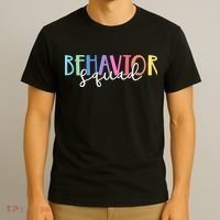 Behavior Squad Colorful Therapist T-Shirt thumb 3