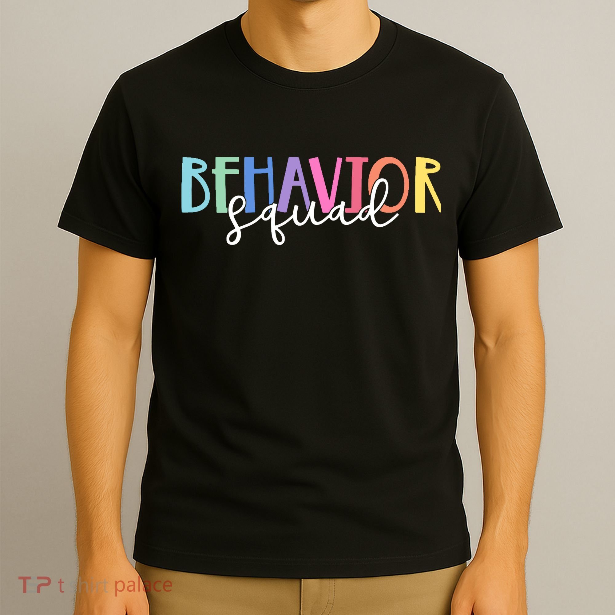 Behavior Squad Colorful Therapist T-Shirt