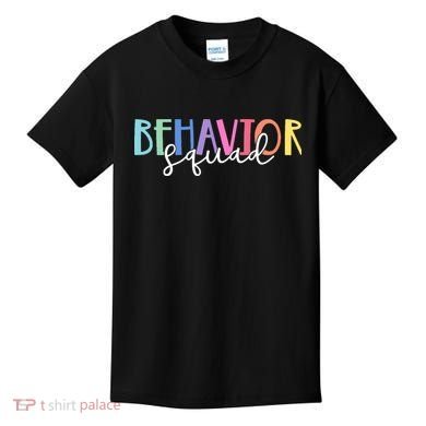 Behavior Squad Colorful Therapist Kids T-Shirt