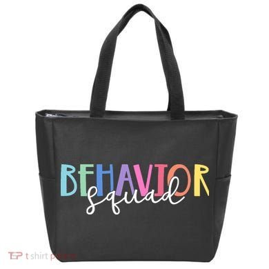 Behavior Squad Colorful Therapist Tote Bag