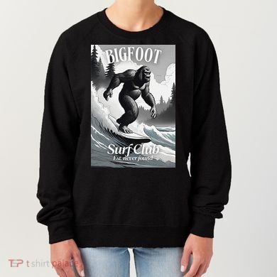 Bigfoot Surf Club Est Women's Sweatshirt