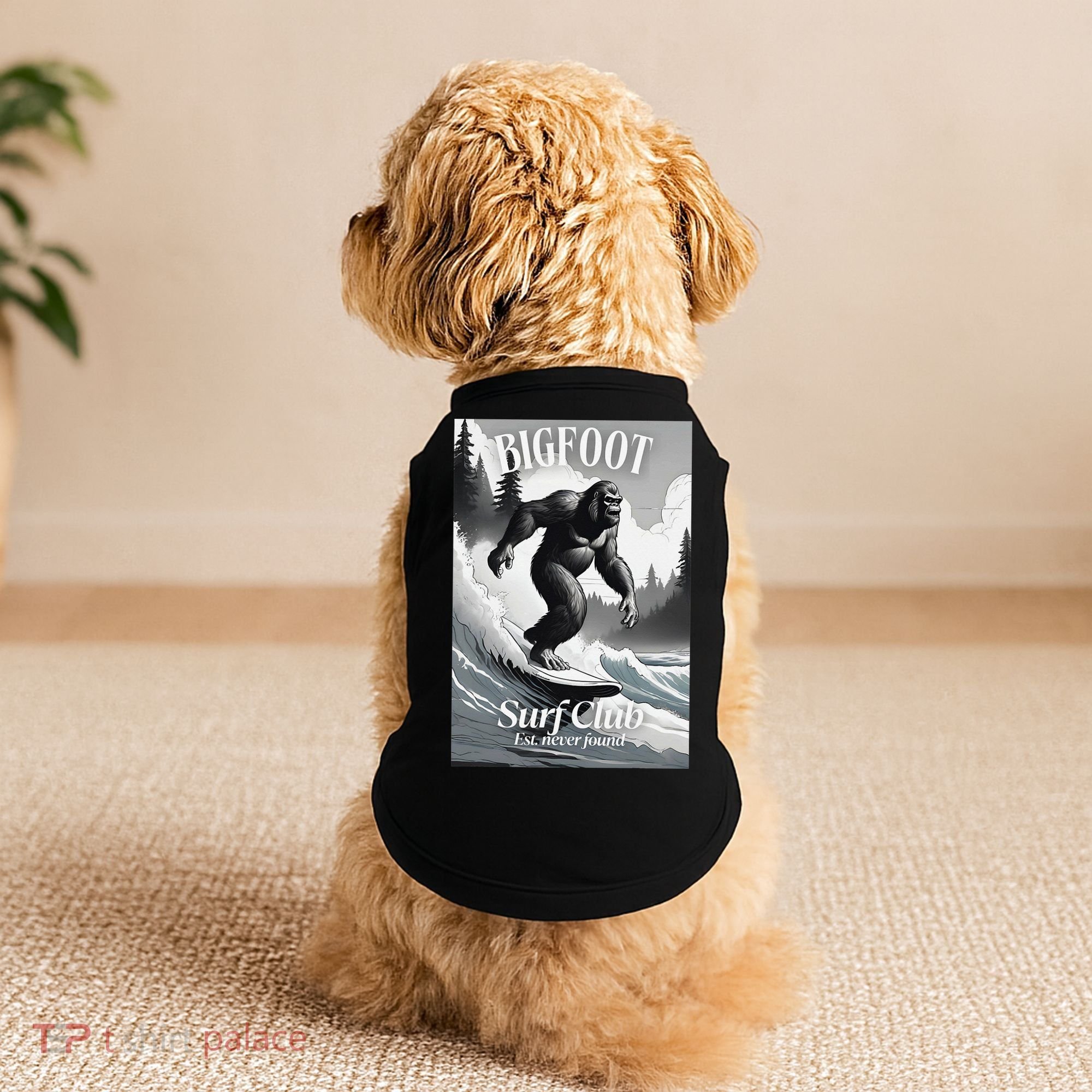 Bigfoot Surf Club Est Doggie Tank