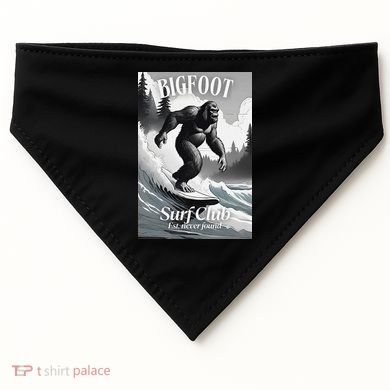 Bigfoot Surf Club Est USA-Made Doggie Bandana