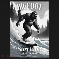 Bigfoot Surf Club Est Backpack thumb 2